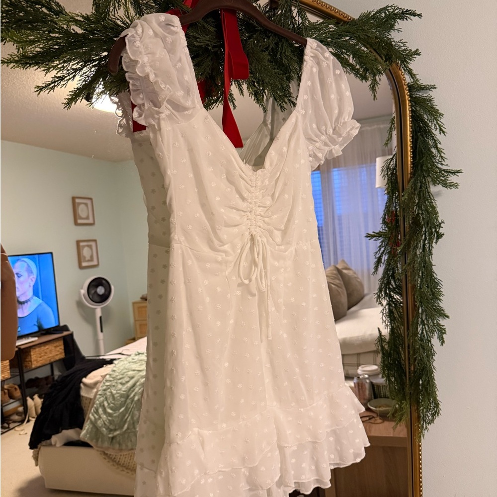 Princess Polly White Mini Dress